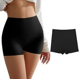 LOURYN KOULYN® Women's Seamless Boxer Shorts Panties Underpants Cycling Shorts Pack_2-picture-55