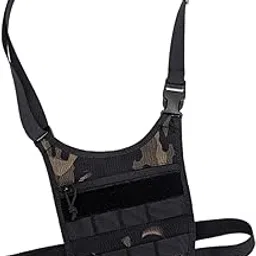 TRENDYNEST Men's Shoulder Bag Satchel Crossbody Bag for Outdoor Sports Hiking Traveling Black Camo | Day Packs | Hiking Backpacks | 0 & Hiking-picture-34