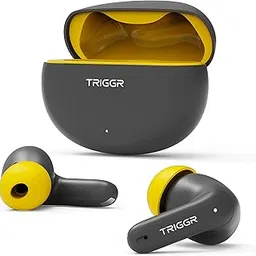 TRIGGR Ultrabuds N3 with Crisp Calling, 50H Playtime, 13mm Drivers, BassXpand Bluetooth (Canary Smoke, in The Ear)-picture-19