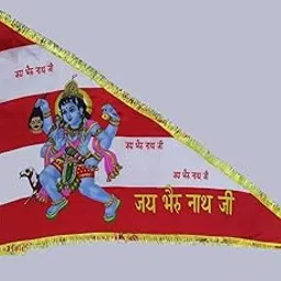Manorath Jai Bheru Nath Flag भैरव/भैरवनाथ Dhwaj/Jhanda Size 40x27 Inches-image-48