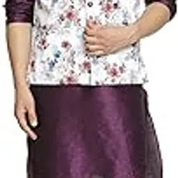 b with b ben buy genuine today and tomorrow B BEN Men's Silk Kurta Pyjama & Printed Nehru Jacket Set-picture-12
