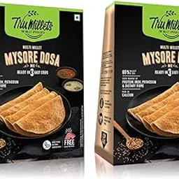Trumillets |Healthy Millet Breakfast | Mysore Masala Dosa Mix - 250g Each (Pack of 2)-picture-50