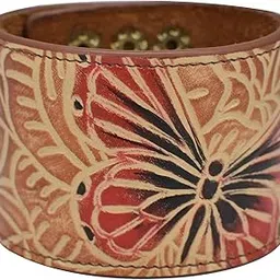 Anuschka Women's Hand-Painted Genuine Leather Adjustable Wrist Band-picture-11