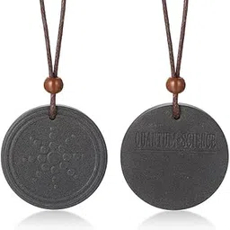 Volcanic Stone Negative Ion Pendant Necklace for Men & Women – EMF Protection, Quantum Scalar Energy, Stress Relief, Fashionable & Health Boosting-image-47