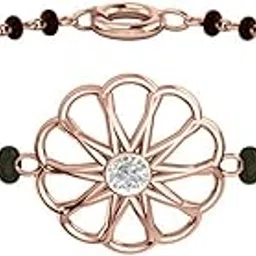 14K Rose Gold Diamond Bracelet for Women-image-34