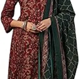 rangdeep Women's Pure Cotton Printed Kurta With Trousers and Dupatta Set-picture-21