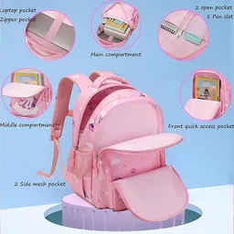 frantic 20 L School Bag/School Backpack Class 1 to 8 For School Going Boys & Girls image 2