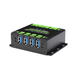 Waveshare Industrial grade USB HUB , Switchable dual hosts, Multi Protections image 2