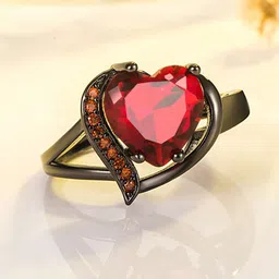 MYKI CZ-Studded Adjustable Finger Ring image 3