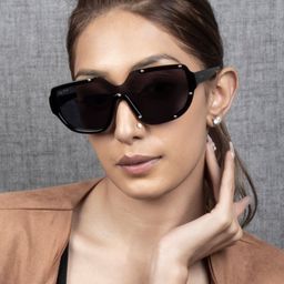 Ted Smith Unisex Black Lens & Black Shield Sunglasses with UV Protected Lens NUFACE_C1-picture-23