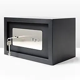 Equal 12L Manual Safe Locker for Home | Mechanical Safe Locker with Mechanical Key | 3 Years Limited Warranty | 12 Liter - Matte Black-picture-17