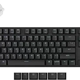 Keychron K8 QMK TKL Wireless Mechanical Keyboard with Hot-swappable Super Red Switch, Bluetooth 5.2/Wired, RGB Backlit Shine-Through PBT Keycaps for Mac/Windows/Linux (Version 2)-picture-19
