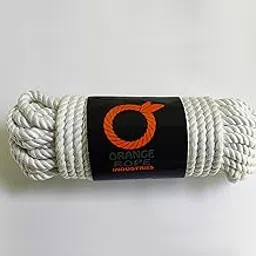 orange industries Orange Rope Industries Polyester Twisted Rope, Super White, Multipurpose-picture-22