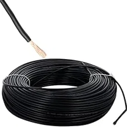 Drumstone 10 mm Copper Wire for Home, Office, Industial, Electrical Uses etc 10 Meter (Black Color)-image-28