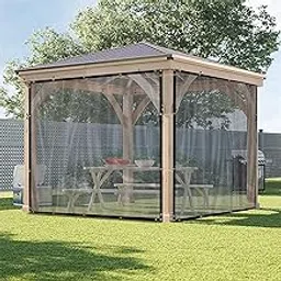 HIPPO Clear PVC Tarp Waterproof Dustproof Windproof Anti-UV Anti-Tear, Transparent Balcony, Outdoor, Patio Tarps (1.3X4.0 MT-1 PC)-picture-14