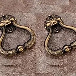 JWL Rajwadi Door Knocker (Antique Brass Finish) 2 Piece-picture-21