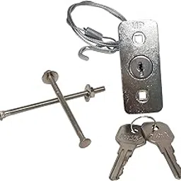 Secure Universal Garage Door Opener Emergency Disconnect Release Key Lock Cable-picture-26