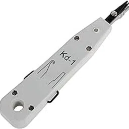 KD-1 Punch Down Tool | Krone Type Network Wire Insertion Tool for RJ11 RJ45 Cat5 Cat6 LAN Ethernet Cable | Impact & Reversible Blade for Telecom & Networking (Pack of 1)-image-33