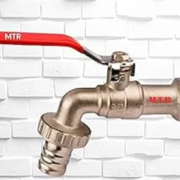 MONIT 1/2" Brass Faucet Tap with Teflon & Hose Clamp – Stainless Steel Water Tap for Washing Machine, Garden, Car Wash, Laundry, Mop Sink, Pools & Outdoor Use (1-Piece)-picture-20