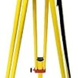 Aluminium Tripod Stand for Auto Level, Theodolite & Total Station-Survey Level Equipment Stand Double Lock/Adjustable Height/Powder Coated Finish (Colour- Yellow/Size - Standard) (Double Lock)-picture-12