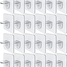 AJB Punch Free Shelf Support Peg-Self Adhesive Shelves Clips for Kitchen Cabinet Book Shelves-Strong Partition Pin for Closet Brackets Clapboard Layer (24)-picture-13