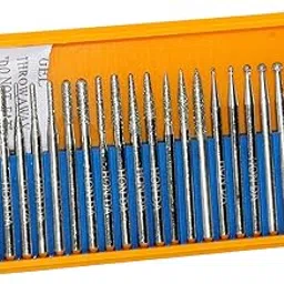 Digital Craft 30Pcs/Set Diamond Burs for Rotary Tool Drill Bit Engraving Parts Grinding Polishing Needles Files Burr Drill 30Pc-image-20