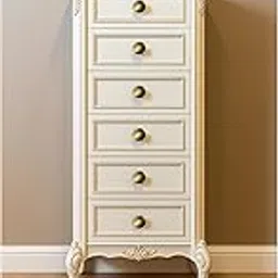 Modern Brass Cabinet Knobs, Round Drawer Pulls, Gold Finish (Antique, 6, Pack)-picture-12