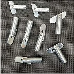 Detachable Scaffolding and Guardrail System Locking Pin, Hinge Pin, Shelf Bracket Welding Fixing Peg Pins, Steel Galvanizing, 8 Pcs-picture-22