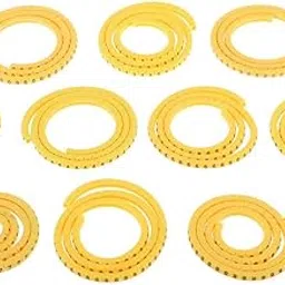 ATORSE™ 1000X Yellow Network Cable Mark Ers Identification Labels Managment No 0-9|Business & Industrial | Electrical & Test Equipment | Connectors Switches & Wire | Wire & Cable | Wire & Cable-picture-10