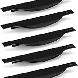 Plantex Profile Handle for Kitchen Cabinet/6 Inch Alluminium Drawer Profile Handle/Wardrobe Pull Handle for Home/Office/Hotel - Pack of 5 (Black)-picture-16