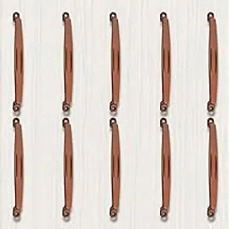 Atom 8 Inch Giant Zinc Cabinet Pull Handle, Rose Gold Finish Kitchen Cabinet & Drawer Handles, Durable & Elegant Furniture & Door Hardware for Home, Bedroom, Office, Hotel Wardrobe (10 Pack)-picture-16