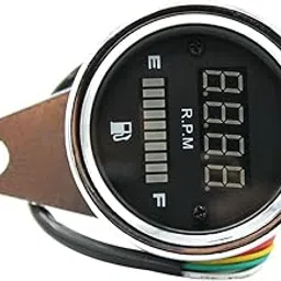 CALANDIS 12V Motorcycle Tachometer RPM Fuel Level Gauge LED Indicator | Other Instruments & Gauges | Instruments & Gauges | Motorcycle Parts-image-22