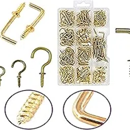 DIY Crafts Picture Hanging Kit Picture Hooks Contains Multiple Solutions to Hang Your Pictures Carry Case with Handle by Brackit (Pack of 30 Pcs 15x2, Picture Hanging Kit)-picture-18