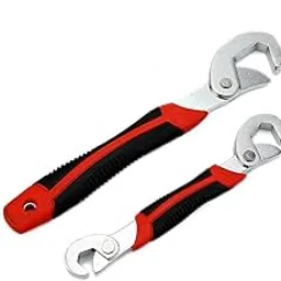 JIRAPU Set of 2 Universal Open-end Wrench 9-32 mm, Adjustable Combination Spanner Handle Tool Set, Quick Snap N Grip for Maintenance Repairs, Water Pipe-picture-13