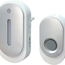 Blackt Electrotech (BT01DB) 230 Volt Plugin operated Wireless RF Door Bell Set for Home Office-image-8