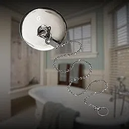 Goeka Chrome Plated Bath Tub Drain Bathroom Sink Basin Bathtub Stopper Plug Bathtub Accessory Silver (1.5 inch)-image-96