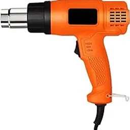 AK DIAMOND 1800W Hot Air Heat Gun - Powerful and Versatile for Domestic and Industrial Use - Yellow-image-19