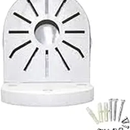 Speedio L-Type 5" PVC Wall Mount Heavy Duty Bracket Stand for CCTV Camera HD, IP, Robot and Mini PTZ - Pack of (5)-picture-29