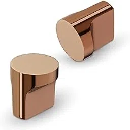 LAPO 2 Piece Zinc Cabinet Knobs – Drawer Knob for Kitchen, Wardrobe, Cupboard, and Home Furniture (PVD Rose Gold Finish)-image-8