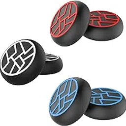 OIVO INDIA Joy Stick Replacement Remote Caps, Silicone Non-Slip RockerJoystick Button Protective Thumb Grips Compatible for PS5 PS4 Xbox Series X Switch Pro Controller Accessories (White, Blue, Red)-image-34