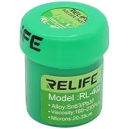 BABATOOLS Relife RL402 183?C PPD Paste 40G Tin Solder BGA Paste for SMD Rework and Circuit Assembly Soldering Paste-image-10