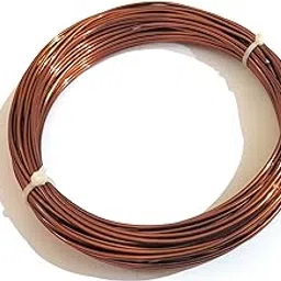 Glopro 10Mtr 2mm Aluminium Wire for Bonsai Craft and Electrical use-picture-20