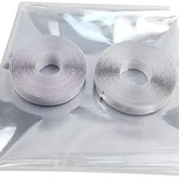 2xWinter Window Film Self-Adhesive Heat Insulation Windproof Warm 1x1m image 1