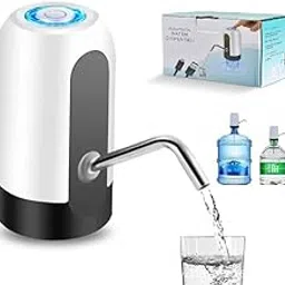 Sarchase Automatic Water Dispenser Pump for 20 Litre Bottle Can | USB Rechargeable | One Touch Operation | Low Noise and High Efficiency | Portable Wireless Water Pump for Home, Office & Outdoor-picture-22