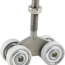 TRENDIVIBE Sliding Door Roller Industrial Replacement Pulley for Patio Cabinet Workshop image 1