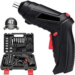DORLANK 47 in 1 Electric screw driver kit| Cordless Screwdriver Bits Set |Electric Portable Driver Machine| Drill screwdriver for Home Improvement| screw driver (Drill Driver)-picture-27