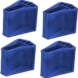 ECOMISTIQ® 4X Ladder Non Slip Feet Covers Replacement Enhanced Stability Ladder Leg Pad Blue|Home & Garden | Tools | Ladders-picture-17