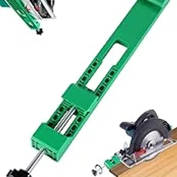 Track saw, Base Plate for Wood Cutter Machine, Precision Woodworking Guide Rail, Durable Construction for Smooth Cutting, Compatible with Various Woodworking Tools (Green)-picture-15