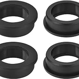 uxcell 4Pcs Rubber Grommets 1-3/4"(45mm) Drill Hole, 1-3/8"(35mm) ID Hole Top Hat Grommet Black Silicone Rubber Hole Plug Gasket for Wiring, Automotive-image-20