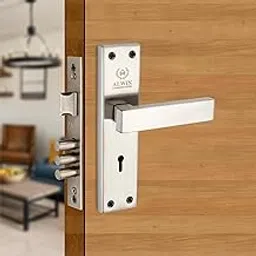 Alwin Mortise Door Lock Handle Set | 200 mm 1326 kyfm | 6-Lever Locking Mechanism | Suitable for Left & Right Handed Doors Stainless Steel (SS Matt Steel Finish)-image-23